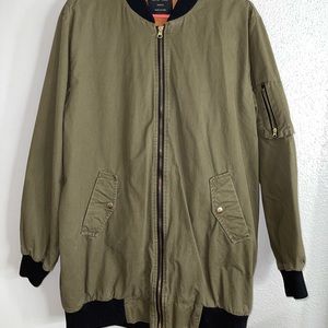Olive green jacket
